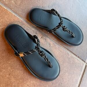 Flowze "Flo/Slide" Made in Italy Thong Sandals Sporty Elevated Basics size 7